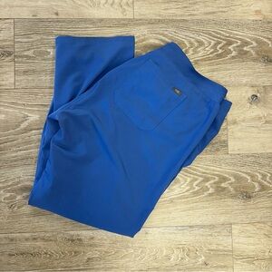 Figs light blue Livingston scrub pants cut 1234